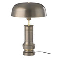 **Moderne bureaulamp met metalen kap en elegante voet**